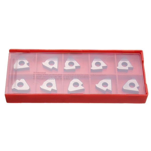 10pcs Carbide Insert Shim Seats Turning Tool Thread Shim Seats For 16ER AG6 / 16IR AG60 SER/SEL Hold