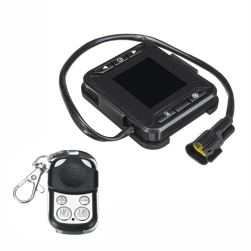 LCD Monitor Switch Remote Control Accessories For Car Track Diesel Air Heater