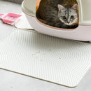 Jordan&Judy JJ-PE0014 Cat Litter Pad Silicone Material Waterproof White  Pet Mat From Xiaomi Youpin