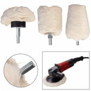 8pcs Polishing Kit Dome Goblet Cylinder Mop Buffing Polish Wheel Compound Metal Polishing Tools