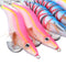 10Pcs/Set Squid Jigs Clothed Fishing Lure