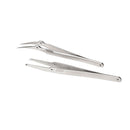 MINI Mtweezer Set Electronics Industrial Tweezer Anti-static Curved Straight Tip Precision Forceps