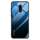 For Xiaomi Redmi 8 Case Bakeey Gradient Color Anti-scratch Tempered Glass Protective Case