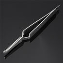 Stainless Steel Dental Direct Bracket Holder Orthodontic Tweezers Bonding Serrated Instruments