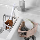 Bathroom Kitchen Triangle Corner Shelf Organizer Draining Storage Rack