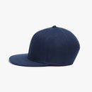 NUZADA Cotton Baseball Cap Flat Brim Hat Hip-Hop Pure Color Men Women Adjustable Cycling Hat