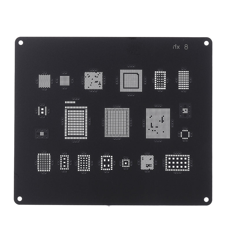BGA Stencil Communication Baseband Module BGA Reballing Stencil Repair Tool for iPhone 5 5S 6 6S 7G 7Plus 8 8P