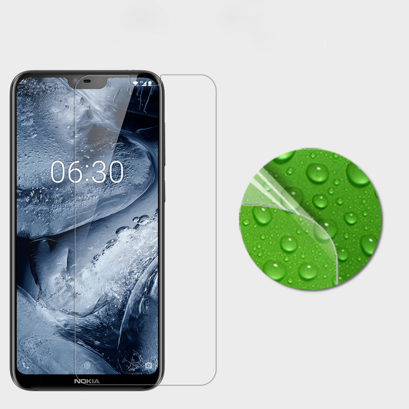NILLKIN HD Clear Anti-Fingerprint PET Soft Front Screen Protector With Camera Protector For NOKIA X6