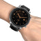 Canvas Leather Watch Band Watch Strap Replacement for 47mm Amazfit GTR Smart Watch