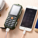 HODOO 2.6 Inch 13800mAh Power Bank bluetooth Torch Big Speaker Long Standby Dual SIM Mini Feature Phone