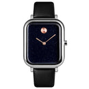 SKMEI 9187 Starry Sky Design Casual Style Waterproof Milanese Men Wristwatch Quartz Watch