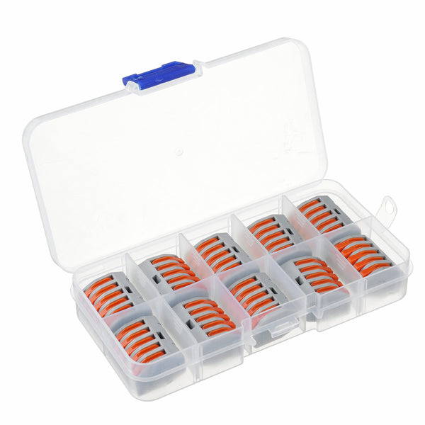 2/3/4/5Pin Wire Connector Terminal Block Conductor Threader Splitter Universal Connectors Terminals Electric Cable Wire Connector
