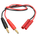 DANIU HXT-4mm Charging Connector to 4mm Banana Plug Cable Lipo Battery 12AWG Lead