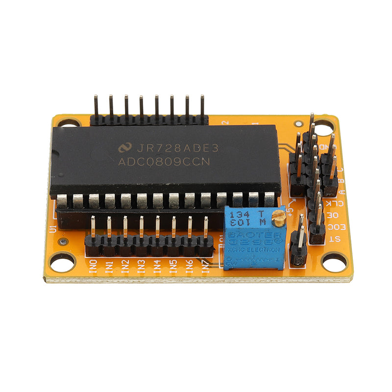 ADC0809 Module 8-bit 81 Parallel AD Board Analog to Digital Conversion Program Digital Voltmeter