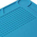 35x25cm Heat Resistant Heat Gun BGA Soldering Station Repair Insulation Pad Silicone Desk Mat Mainte