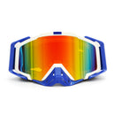 Detachable Motorcycle Ski Goggles Anti Radiation UV Protection Windproof Riding Sunglasses for Adults