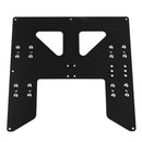 Black/Silver Aluminum Y Carriage Hot Bed Support Plate with Slider for 3D Printer