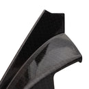 ABS Carbon Fiber Style Car Door Stereo Knob Ring Speaker Cover For Honda