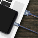 FLOVEME Denim Type C Fast Charging Data Cable 1M For Oneplus 6 5t Xiaomi Mi8 Mi6 Mix 2s Mi A1 S9+