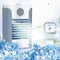 3 Gears Mini Air Cooling Fan USB Portable Air Conditioner Desk Table Fan Bluetooth/Broadcast