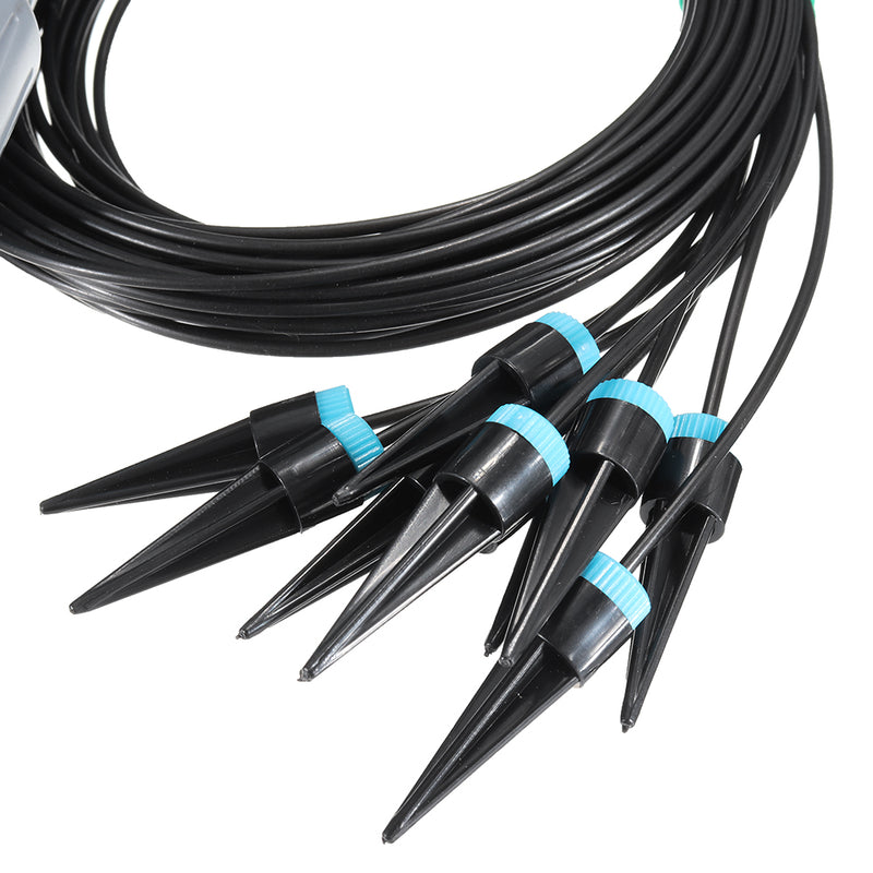 10-Way Curved Arrow Emitter Drippers Kits Drip Irrigation Sprinkler System Dropper Garden Water Saving Devices