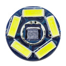 AUDEW 10PCS 4014 SMD T10 W5W LED Side Wedge Marker Lights CANBUS Error Free 12V 6712K White
