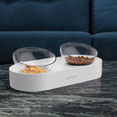 PETKIT Pet Bowl Feeding Dishes Adjustable Double Feeder Bowls Water Cup Cat Bowls Drinking Bowl From Xiaomi Youpin