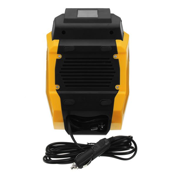 DC 12V 260PSI Motorcycle Tire Inflator Digital Display Electric Rubber Boat Auto Air Compressor