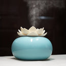 Lotus Ceramic Air Humidifier Purifier Diffuser Aroma Diffuser USB Powered Humidifier