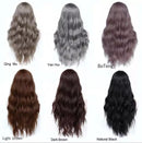 Air Bangs Long Roll Fluffy Realistic Big Wave Wig