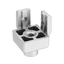 Machifit Aluminum Profile Fixed Bracket Foot Connector with Nut and Screw for 3030 Aluminum Profile