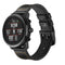 22mm Silica gel Inside External Leather Watch Band Watch Strap for Xiaomi Amazfit 2