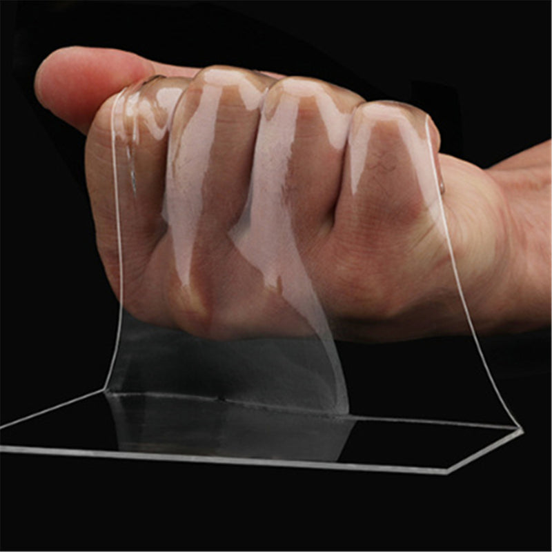 40mm*1m/3m*2mm Magic Tape Washable Adhesive Double-sided Nano Acrylic Sticker Traceless Tape