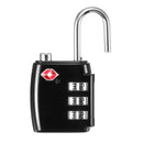KCASA LK-30 3 Digit TSA Combination Lock Travel Security Approved Luggage Padlock Luggage Lock