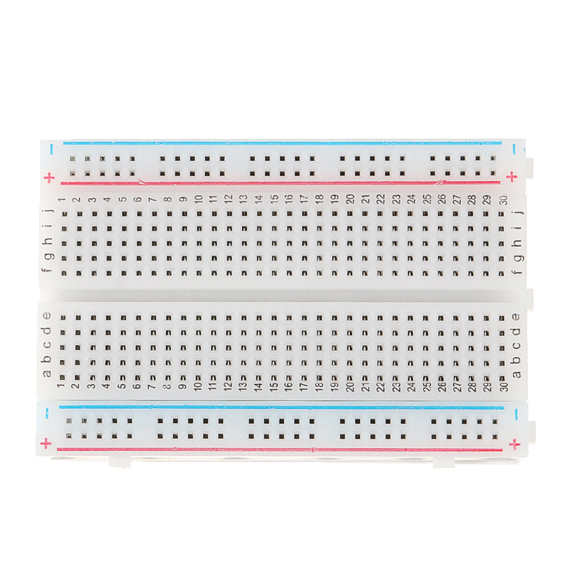 Electronics Component Basic Starter Kits with 400 Tie-points Breadboard Cable Resistor Capacitor LED Potentiometer