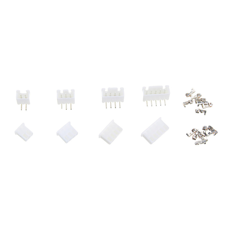 750pcs 2/3/4/5Pin JST-XH 2.54mm Dupont Connector Male/Female Wire Cable Jumper Pin Header Housing Connector Terminal Kit
