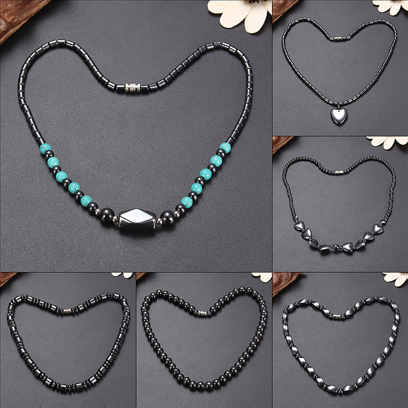 Anti Fatigue Magnetic Health Care Necklace Magnet Chain Jewelry Men Women Gift