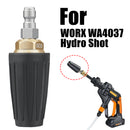 Turbo Water Nozzle Accessory For WORX WA4037 Hydro Shot 360 Of Rotating Water