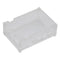 Transparent DIY Acrylic Case Box Shell with Screw and Silver Thin Copper Aluminum Heatsink for 3.5 Inch TFT Screen Raspberry Pi 4B