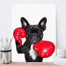 Cute Dog Art Wall Sticker Print Poster Modern Painting Decor Living Room Decor