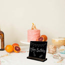 Wooden Small Blackboard Message Board Upright Home Restaurant Menu Card Desktop Cafe Multifunctional Decoration Retro