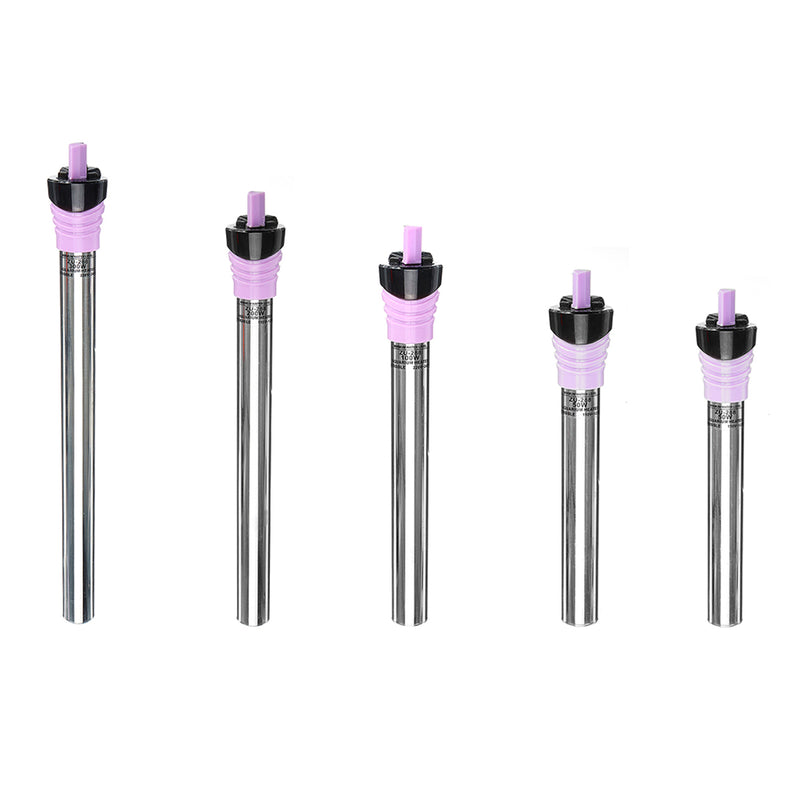 50-500W Aquarium Submersible Heater Stainless Steel Water Fish Tank Heating Rod