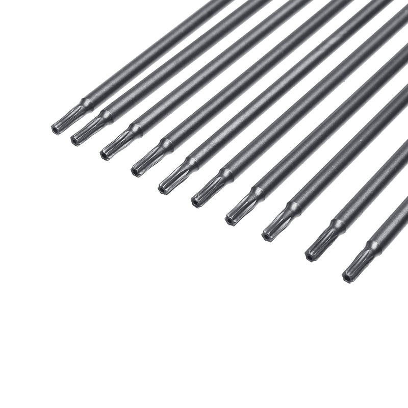 10pcs 150mm Torx Head Screwdriver Bit Hex Shank TT8-TT40 Power Drill Screwdriver Bits Set