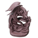 Waterfall Backflow Ceramic Dragon Incense Burner Cone Holder Censer Home Decor