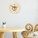 Loskii CC047 Creative Wall Clock Mute Wall Clock Cartoon Wall Clock For Home Office Decorations