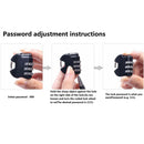 Combination Triangle Travel Suitcase Luggage Padlock Password Lock Zinc Alloy Security Lock