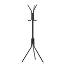 6/9 Hooks Stand Coat Rack Tree Hat Jacket Umbrella Cloth Hanger Holder Metal Storage