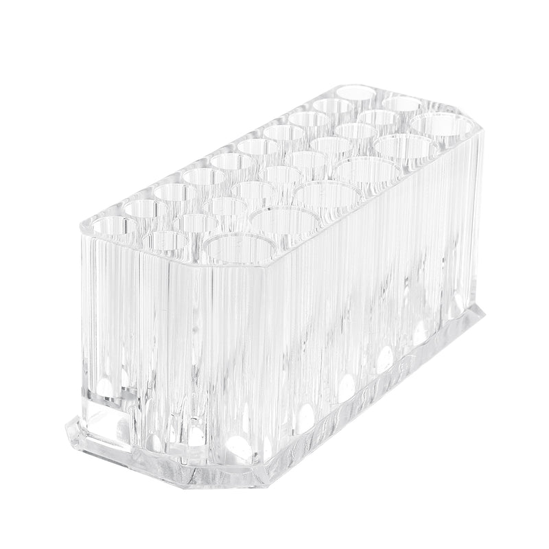 Acrylic 26-hole eyebrow pencil pencil ballpoint pen eyeliner display stand multifunctional display storage box Desktop Organizer
