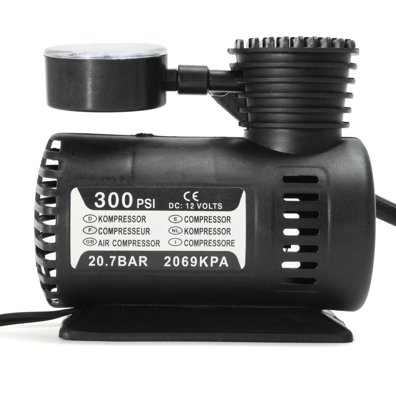 DC 12V 300Psi Portable Air Compressor Pump Tyre Inflator Electric Portable Pressure Pump