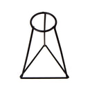 Creative Metal Wire Vase Black Flower Rack Abstract Geometric Frame Home Decor